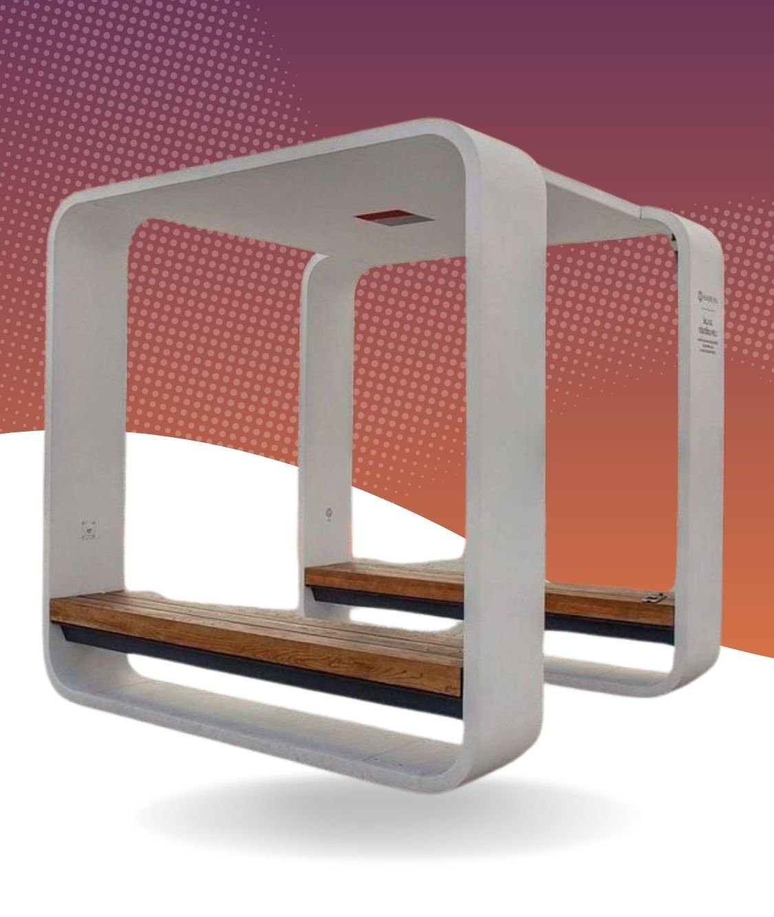 Smart Solar Bench By Voltah | Voltah Solar Bench For Home and Commercial