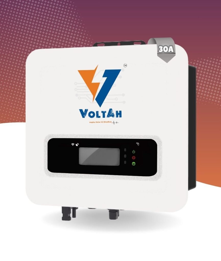 VoltAh (I) Series - 3rd Gen Single Phase GTI Solar Inverters | Voltah Solar Inverter with Smart Monitoring Features