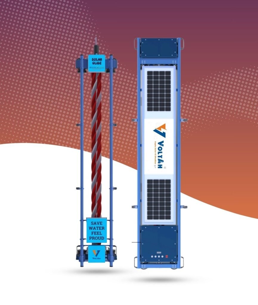 Voltah Robotic Solar Panel Cleaning Device | Voltah Solar Glide